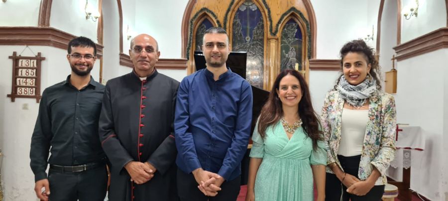 حفل تكريمي للقس صموئيل فانوس راعي الطائفة الانجيلية الأسقفية بالرملة 